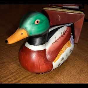 🦆Ceramic Mallard Duck Lint Remover